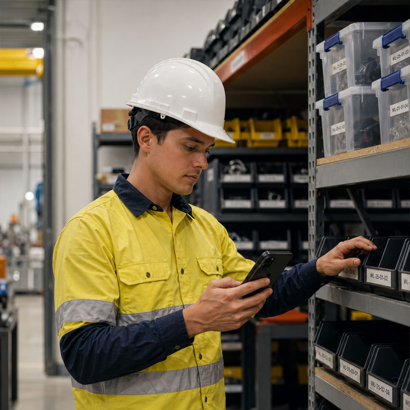 Inventory management system for maintenance